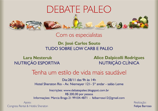 Debate Paleo no Rio de janeiro